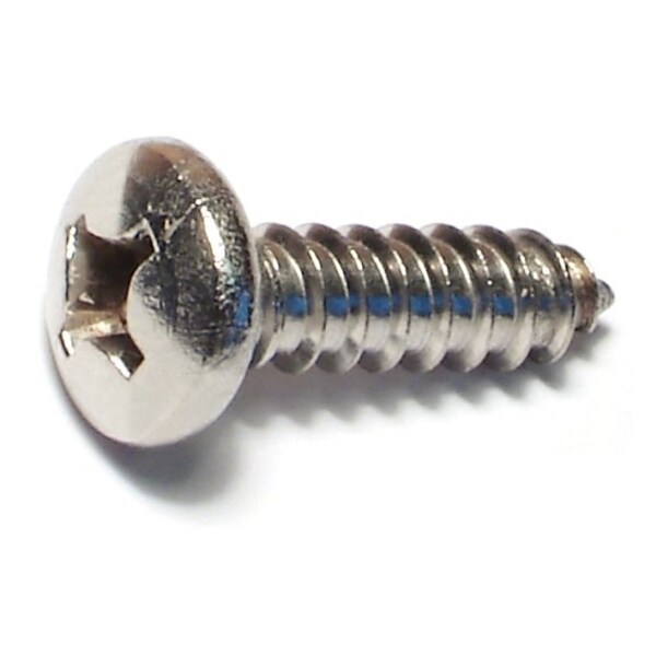 Midwest Fastener Sheet Metal Screw, #12 x 3/4 in, 18-8 Stainless Steel Pan Head Phillips Drive, 15 PK 63467 - main